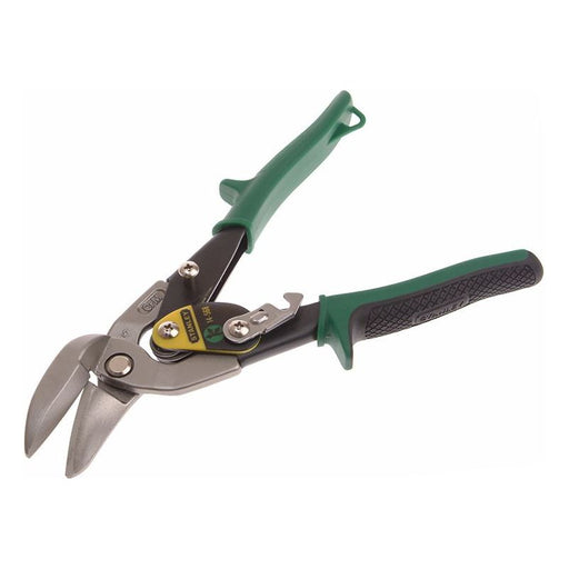 Stanley® Hand Tools Green Offset Aviation Snips Right Cut 250mm (10in) STANLEY® Hand Tools - RockBottom Nothampton