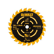 Dewalt Power Tools Cordless Mitre Saw Blade For DCS365 184 x 16mm x 24T DeWALT Power Tools - RockBottom Northampton