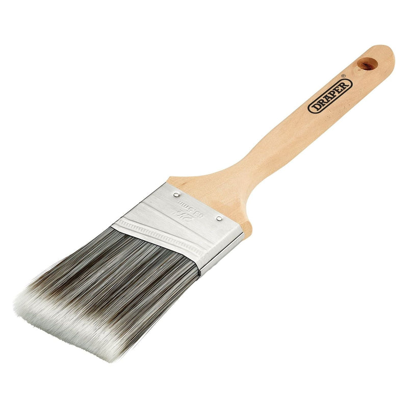 Draper Angled Paint Brush with Wood Handle, 2.5" Draper - Town Tools