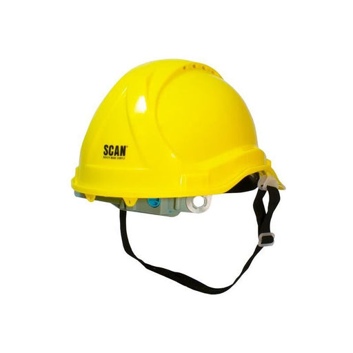 Scan Deluxe Safety Helmet - Yellow Scan - RockBottom Nothampton