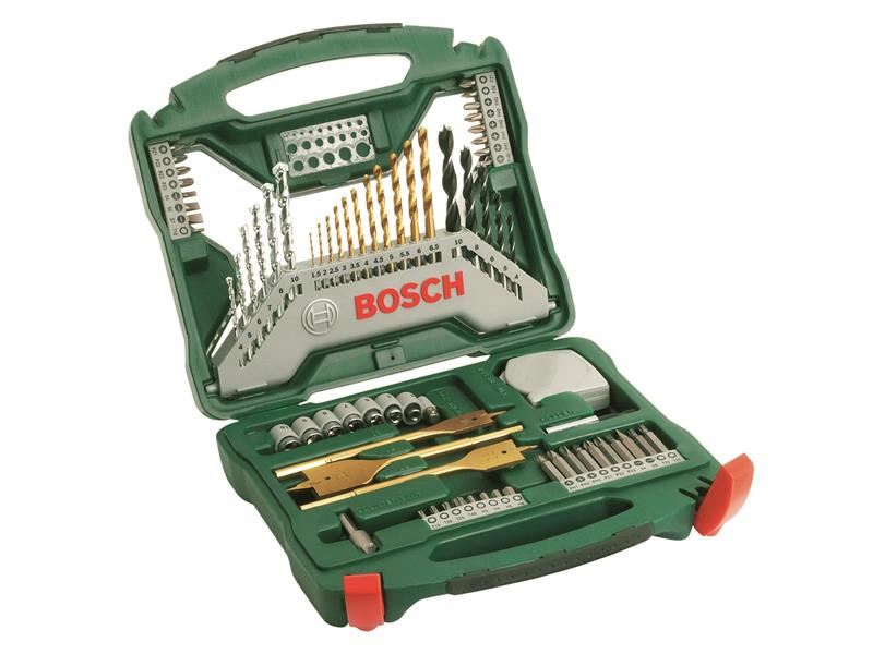 Bosch Powertool Accessories X-Line Titanium Drill and Screwdriver Bit Set, 70 Piece Bosch Powertool Accessories - RockBottom Northampton
