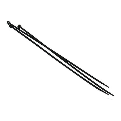 Faithfull Cable Ties Black 3.6 x 200mm (Pack 100) Faithfull - RockBottom Northampton