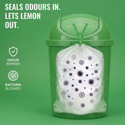 60 Snug Fit Bin liners 30L Drawstring Handle Bin Bags - Compatible with G' Size Bins