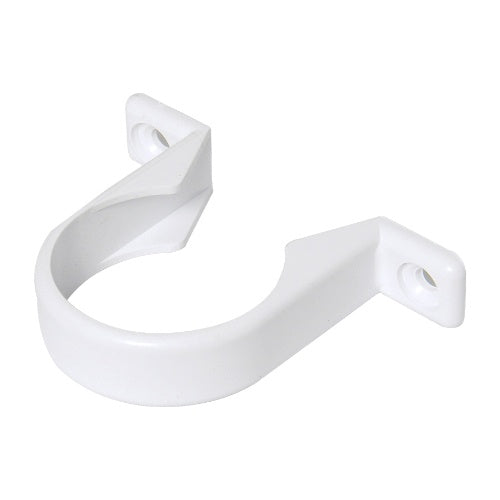 Floplast ABS pipeclip 40mm white WS35