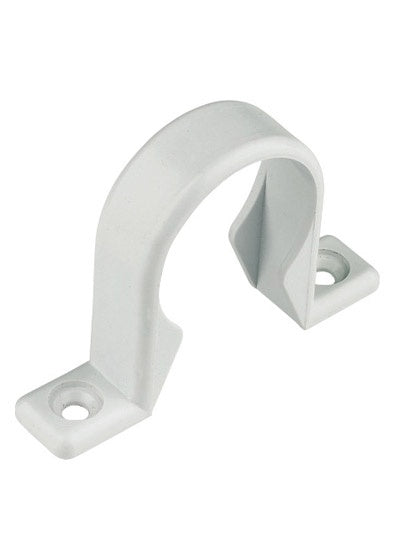Floplast pushfit waste pipe clip 40mm white WP35
