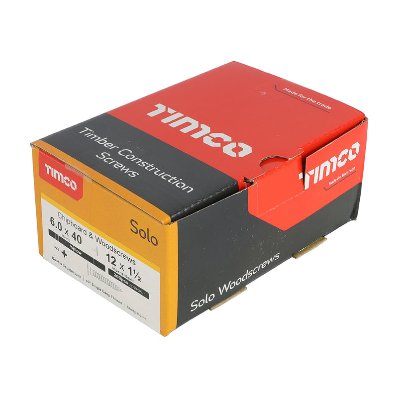 TIMCO Solo Countersunk Gold Woodscrews (Part 2)