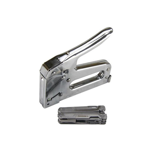 Arrow AT50 Staple Gun with FREE Multi Tool Arrow - RockBottom Northampton 