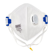 Draper FPP3 NR Vertical Fold Flat Face Masks with Valve (Pack of 10) Draper - Town Tools