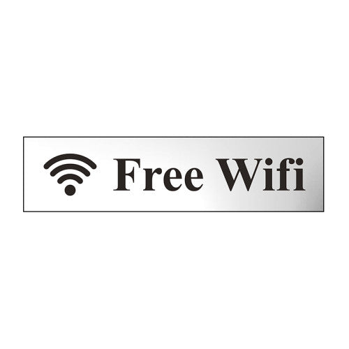 Free Wifi - CHR (200 x 50mm)