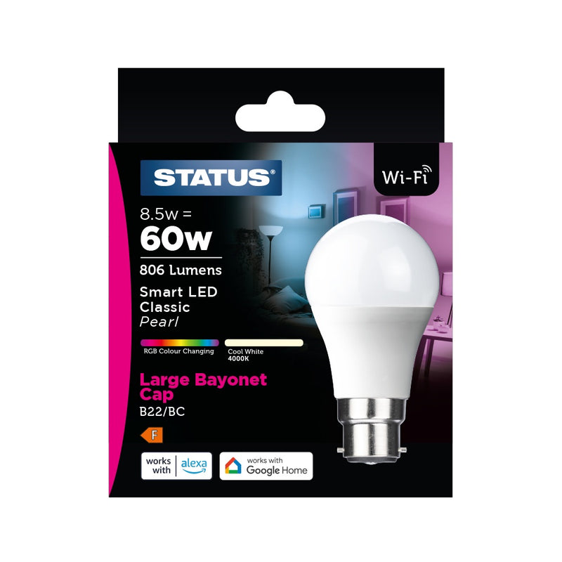 Status Smart Wi-Fi RBG Bulb