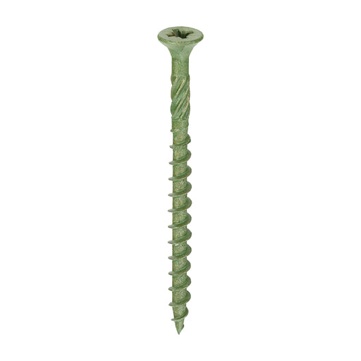 TIMCO Decking Screws Countersunk Exterior Green — Tub