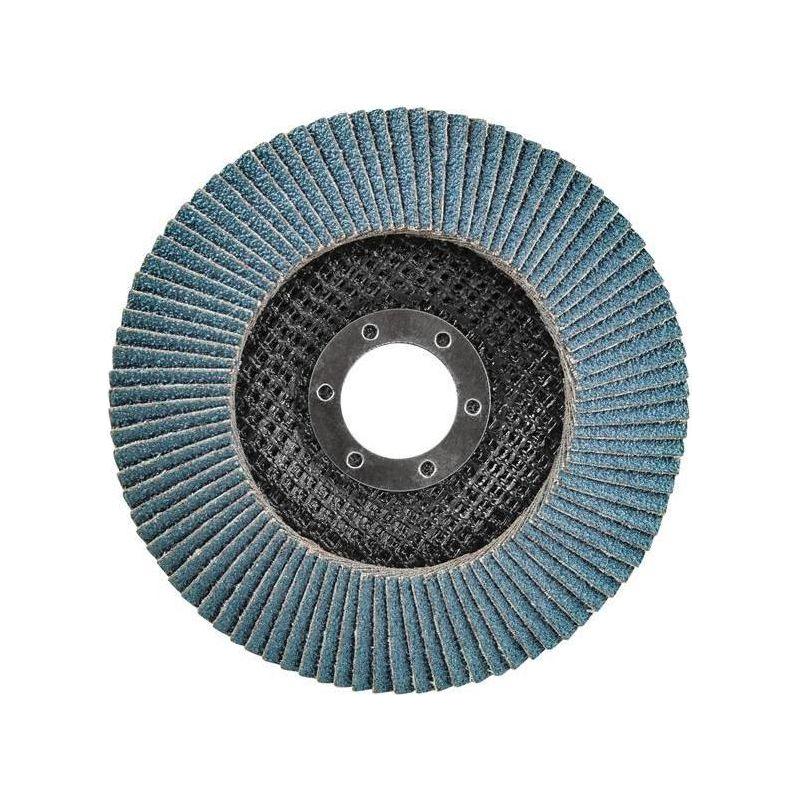 Faithfull Zirconia Abrasive Jumbo Flap Disc ZA80 115mm Faithfull - RockBottom Northampton
