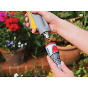 Hozelock 2035 Pro Metal AquaStop Hose Connector 12.5-15mm (1/2-5/8in) Hozelock - RockBottom Northampton