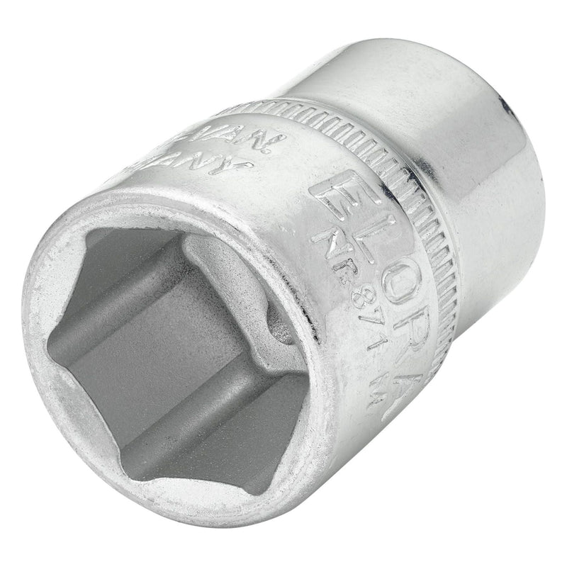 Draper Elora Hexagon Socket, 3/8" Sq. Dr., 15mm Draper - Town Tools