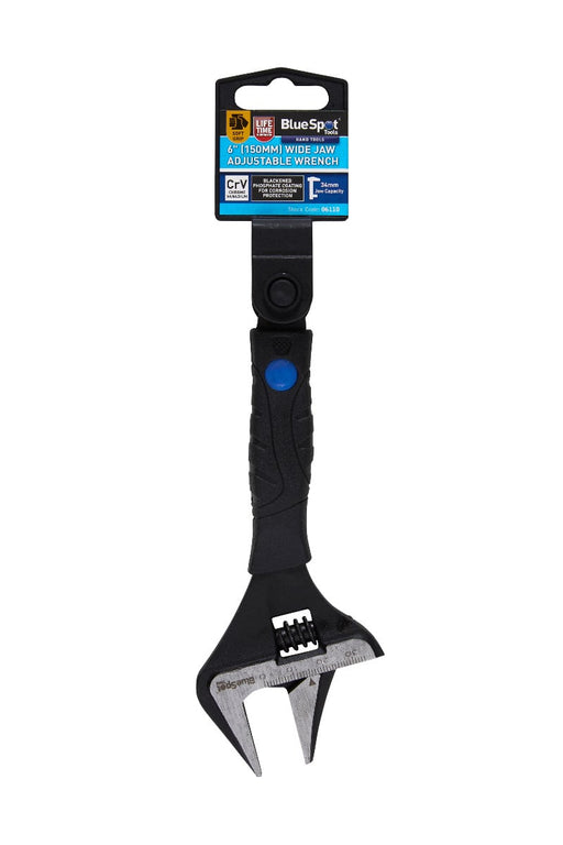 Blue Spot Tools Wide Jaw Adjustable Wrench