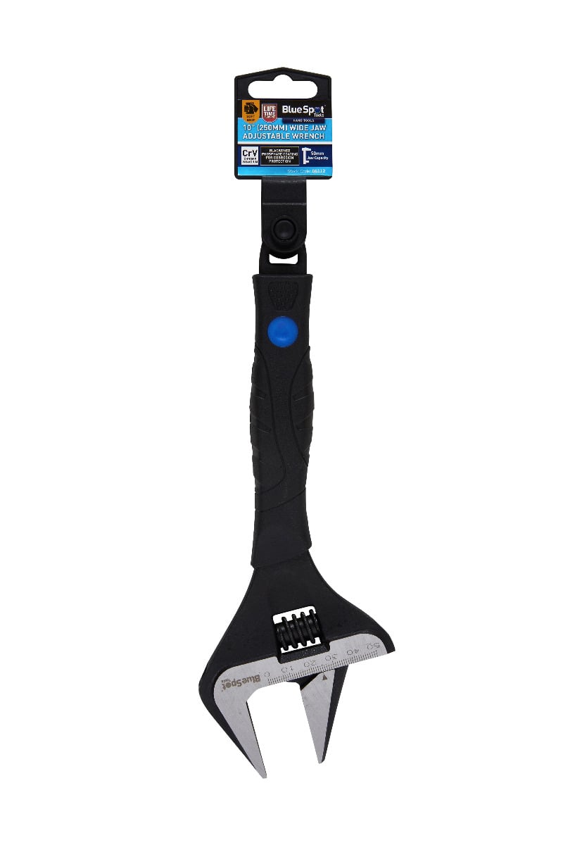 Blue Spot Tools Wide Jaw Adjustable Wrench