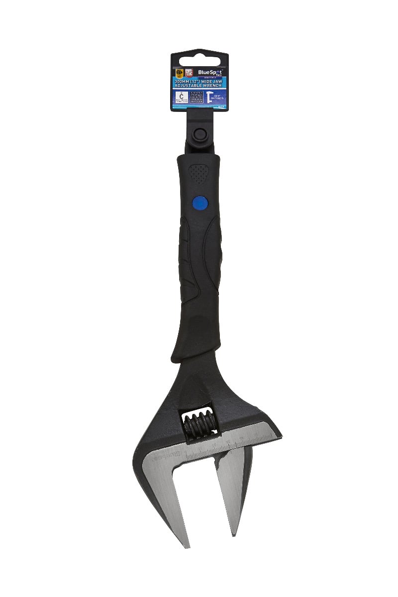 Blue Spot Tools Wide Jaw Adjustable Wrench