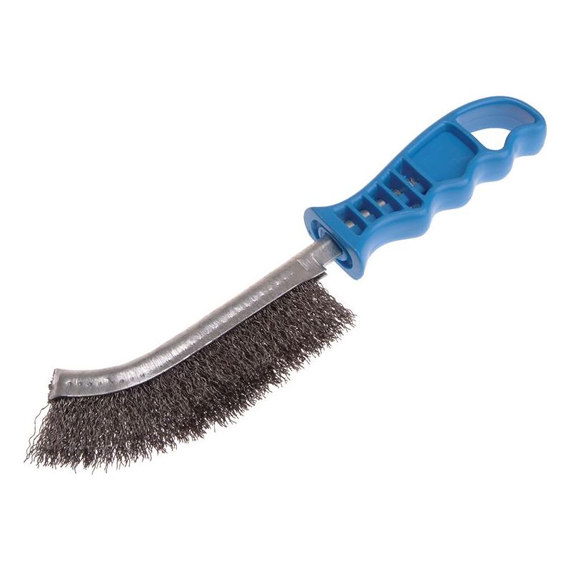 Lessmann Universal Hand Brush 260mm x 28mm 0.35 Crimped Steel Wire Lessmann - RockBottom Northampton