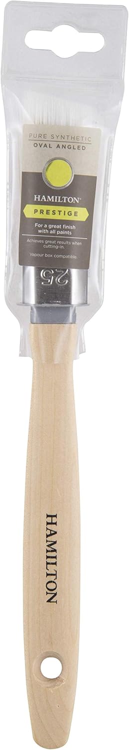 PRESTIGE 25MM SYNTHETIC OVAL ANGLED BRUSH