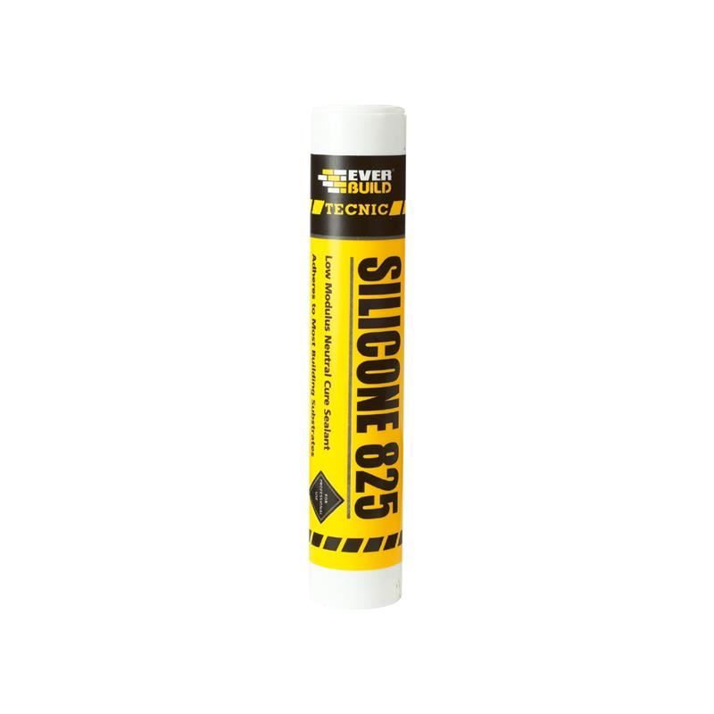 Everbuild Sika Tecnic Silicone 825 Dark Anthracite 7016 380ml Everbuild Sika - RockBottom Northamptin