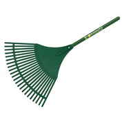 Bulldog Evergreen Plastic Leaf Rake Aluminium Shaft Bulldog - RockBottom Northampton