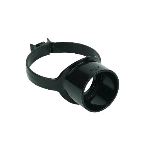 Floplast 110mm soil strap boss black SP319