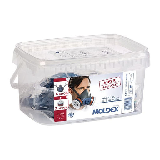 Moldex Series 7000 Half Mask (Medium) + 2 x A1P2 R Filters + Storage Box Moldex - RockBottom Northampton