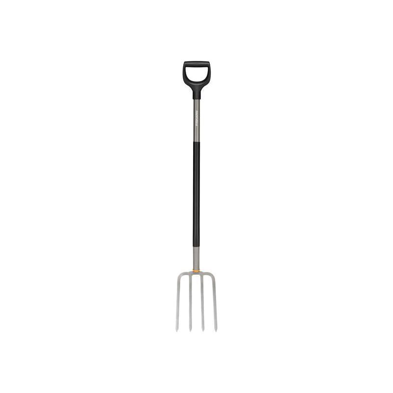 Fiskars Ergonomic Garden Fork Grey Fiskars - RockBottom Northampton
