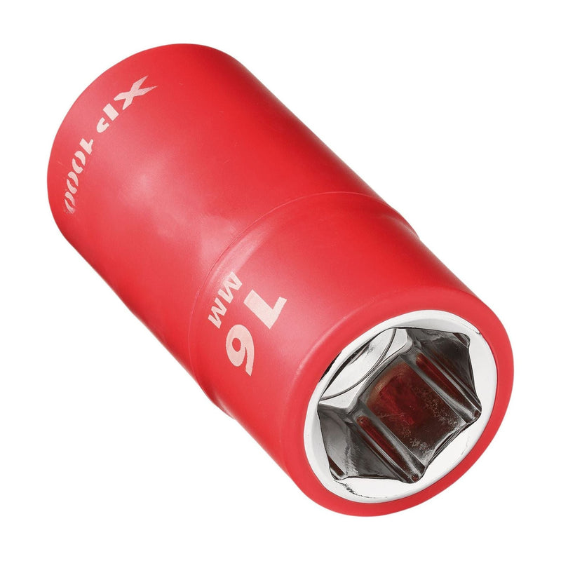 Draper XP1000 VDE Socket, 1/2" Sq. Dr., 16mm Draper - Town Tools