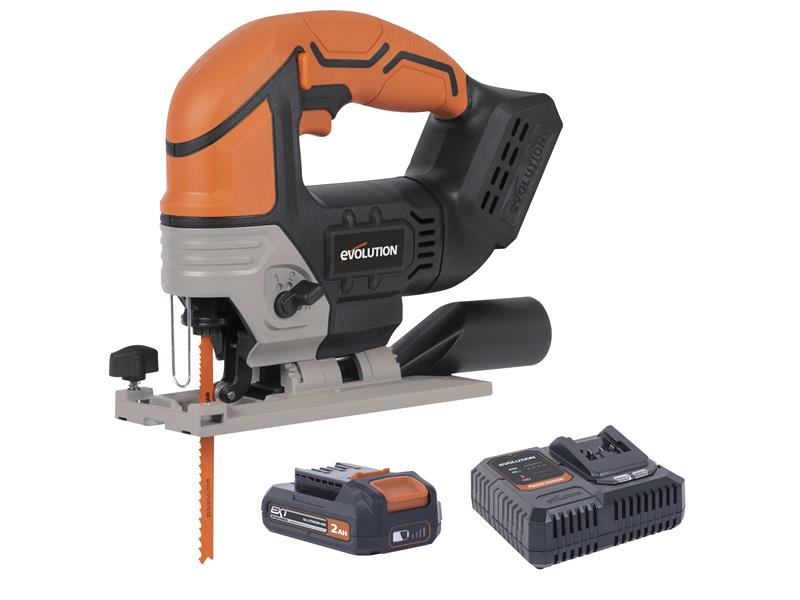 Evolution - R90JGS-Li EXT Jigsaw 18V 1 x 2.0Ah Li-ion