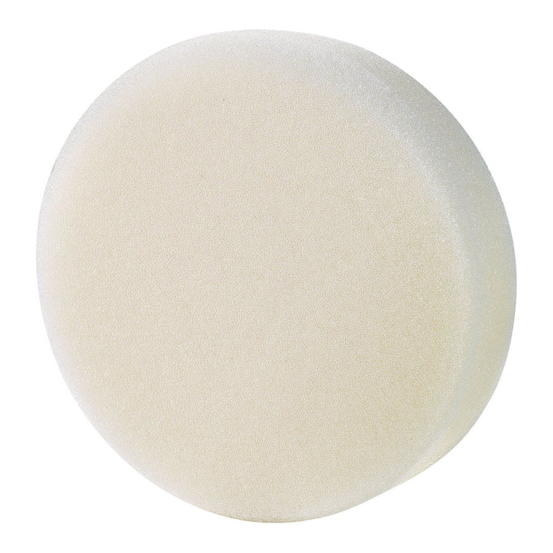 Draper Medium-Light Polishing Pad, 125mm, White Draper - Town Tools