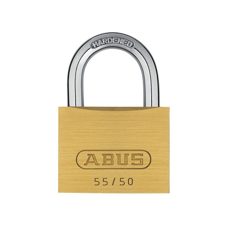 Abus Mechanical 55/50mm Brass Padlock Carded ABUS Mechanical - RockBottom Northampton 