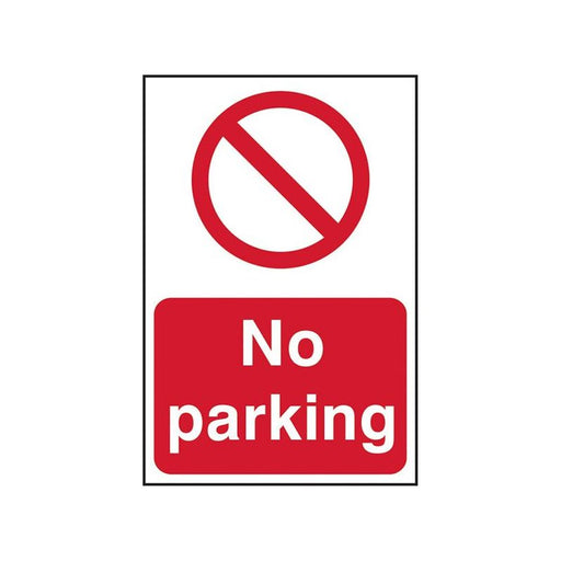 Scan No Parking - PVC Sign 400 x 600mm Scan - RockBottom Nothampton