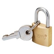 Draper Brass Cylinder Padlock, 20mm Draper - Town Tools