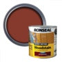 Ronseal Quick Drying Woodstain Satin 2.5L Deep Mahogany