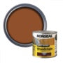 Ronseal Quick Drying Woodstain Satin 250ml Teak
