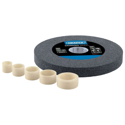 Draper Aluminium Oxide Bench Grinding Wheel, 200 x 25mm, 60 Grit 99571 Draper - Town Tools 