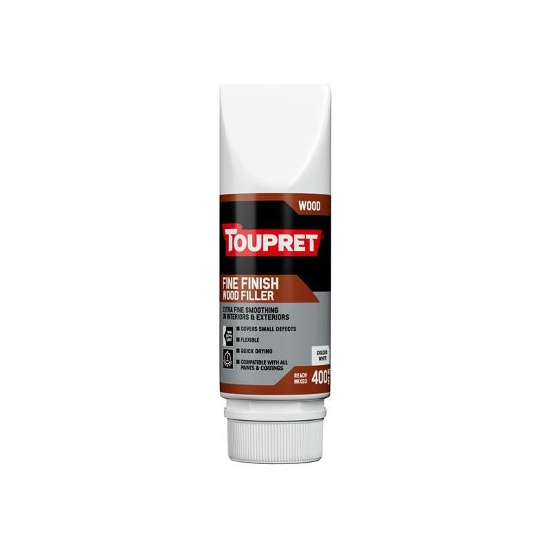 Toupret Fine Finish Wood Filler 400g Toupret - RockBottom Northampton