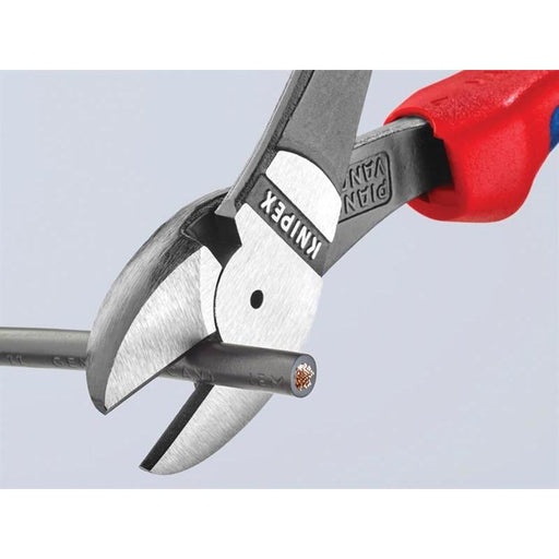 Knipex High Leverage Diagonal Cutters Multi-Component Grip 180mm Knipex - RockBottom Northampton