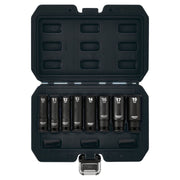 Draper HI-TORQ Metric Deep Impact Socket Set, 3/8" Sq. Dr. (8 Piece) Draper - Town Tools
