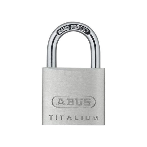 Abus Mechanical 64TI/30mm TITALIUM™ Padlock Keyed Alike KA6312 ABUS Mechanical - RockBottom Northampton 