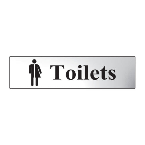 Gender Neutral Toilet - CHR (200 x 50mm) - Min Order 4