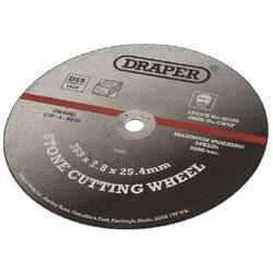 Draper CUT/WHEEL-STONE.353X2.8X25.4MM Draper - Town Tools