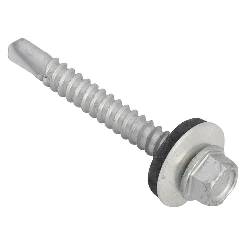 Forgefix TechFast Hex Head Roofing Screw Self-Drill Light Section 5.5 x 45mm Pack 100 ForgeFix - RockBottom Northampton