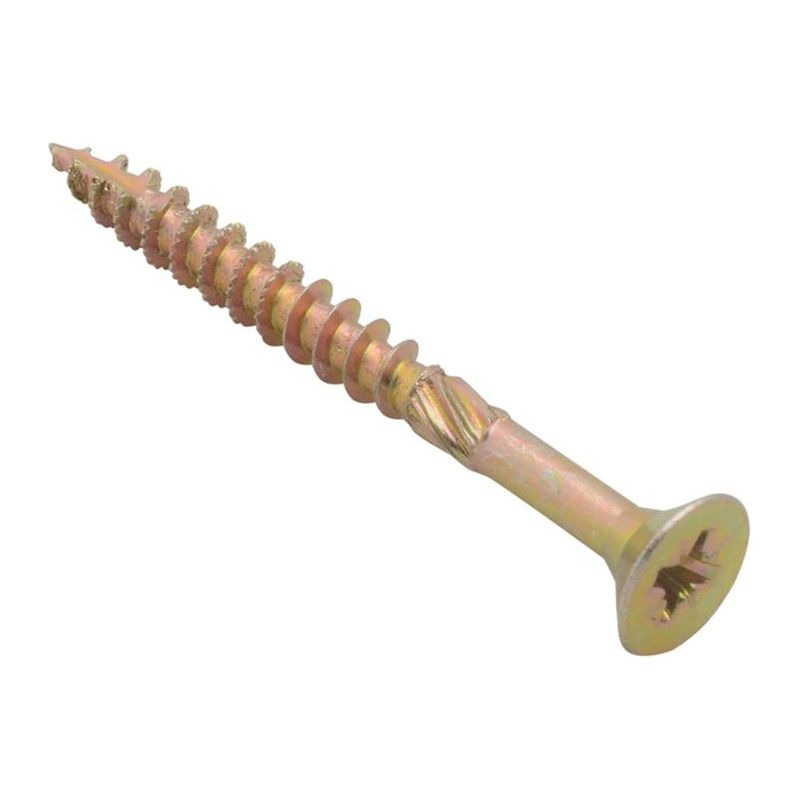 Forgefix Spectre™ PZ Compatible Wood Screw CSK ZYP 4.0 x 50mm Box 500 ForgeFix - RockBottom Northampton