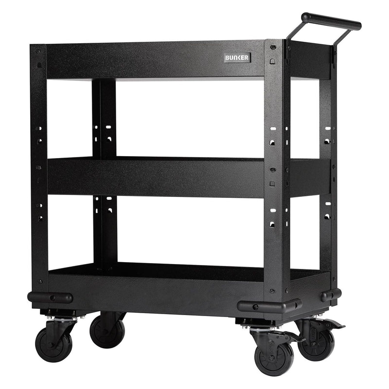 Draper Bunker 3 Tier Trolley with Pull Handle, 714mm Draper - Town Tools