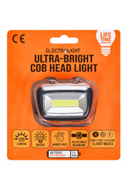 Electralight Ultra-Bright COB Head Light (120 Lumens) No Batteries