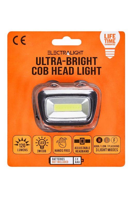 Electralight Ultra-Bright COB Head Light (120 Lumens)