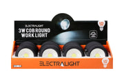 Electralight 3 Watt COB Round Work Light (100 Lumens)