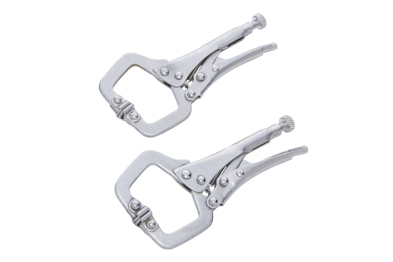 Blue Spot Tools 2 PCE 100mm (4â€) Mini Locking C Clamp Set